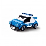 Sluban voiture de police à ressort avec des yeux