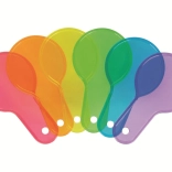 Plaquettes plastiques colorées pour enfants