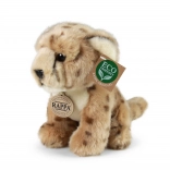Guépard en peluche assis 18 cm éco-responsable