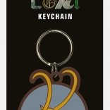 Porte-clés en caoutchouc Alligator Loki