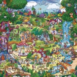 Puzzle HEYE Wonderwoods 1500 pièces