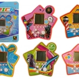 Jeu électronique de poche Tetris en forme d’étoile – orange