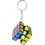 Porte-clés avec mini cube casse-tête 3×3