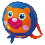 Petit sac à dos rond pour enfant motif ours 26,5 cm