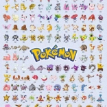 Puzzle des 151 premiers Pokémon 500 pièces