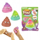 Pâte visqueuse antistress élastique, 7 cm, couleurs assorties