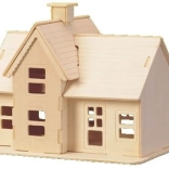 Puzzle 3D en bois Pelleteuse