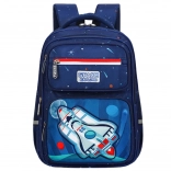 Sac à dos scolaire pour enfants motif spatial 20 L