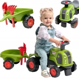 Draisienne FALK CLAAS Arion avec remorque amovible et kit de sable