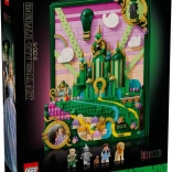 LEGO WICKED Tableau Emerald City – set mural pour adultes