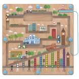 Table de jeu magnétique en bois City