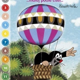 Coloriage A5 La Petite Taupe – peins par numéros