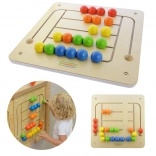 Tableau mural éducatif avec labyrinthe à billes Masterkidz