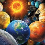 Puzzle Système solaire XL 500 pièces