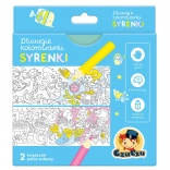 Longs coloriages – Sirènes 4+