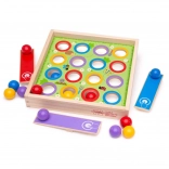 Jeu de table en bois Kloboučku hop BIGJIGS TOYS