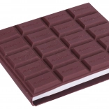 Carnet non ligné Chocolat 8,5 × 10 cm