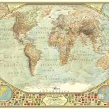 Puzzle Carte du Monde 2000 pièces