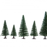 Lot de sapins modélisés 25 pcs
