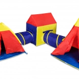 ensemble de jeu pour enfants 5‑en‑1 avec tentes et tunnels IPLAY