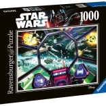 Puzzle Ravensburger STAR WARS : cockpit de TIE Fighter 1000 pièces