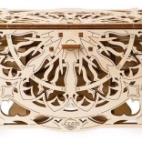 Coffret en bois pour cartes de collection UGEARS – puzzle mécanique 3D