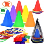 Set de jeu Quilles, Cerceaux et Sacs pour enfants