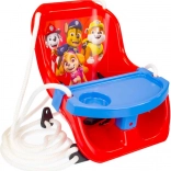 Balançoire pour les plus petits avec table Paw Patrol