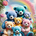 Puzzle oursons en peluche 300 pièces