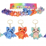 Porte-clés 3D chauve-souris