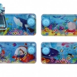 Jeu d’anneaux à eau de poche Monde marin 11 × 6 cm