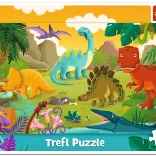 Puzzle Dinosaures pour Enfants 15 Pièces