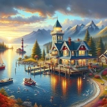 Puzzle Soir de Rêve 1000 pièces