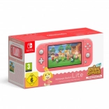 Nintendo Switch Lite corail avec le jeu Animal Crossing: New Horizons