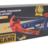 Arc avec flèches et cible pour enfants