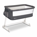 Berceau d’appoint Lionelo Theo gris foncé