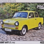Puzzle rétro voitures Trabant 601 S 40 pièces