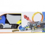 Camion avec piste de lancement pour enfants