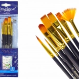Ensemble de pinceaux pour artistes - 7 formes