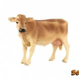 Modèle réaliste de vache Jersey en plastique 13 cm