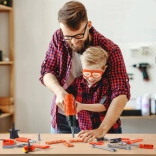 woopie valise d’atelier mobile pour outils 2-en-1, 65 pièces