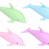 dauphin à presser pour le bain avec lumière 16 cm