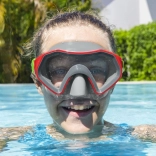 Masque de natation pour enfants Bestway Crusader 7+ – Rouge