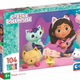 Puzzle Clementoni La Maison magique de Gabby – Moment musical 104 pièces