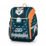 Sac à dos scolaire Wild Wolf avec une construction légère
