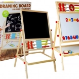 Horloge à aile en bois avec aimant