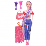 Poupée avec sac à main