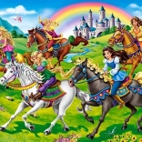 Puzzle Princess Horse Ride 260 pièces