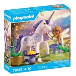 Coffret avec figurine Princess Magic Licorne Lucky Lavender avec fée