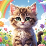 Puzzle Treflíci chaton 54 pièces